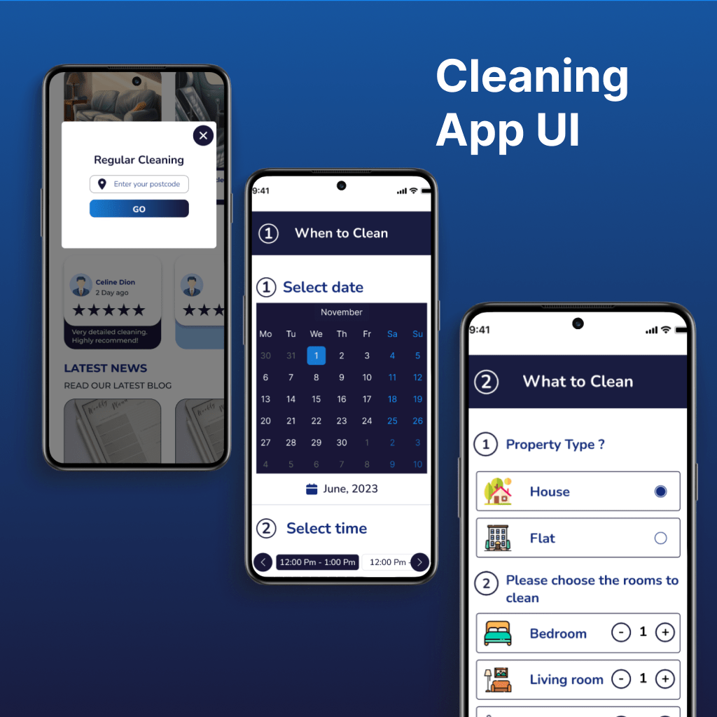 Cleaning App Overview