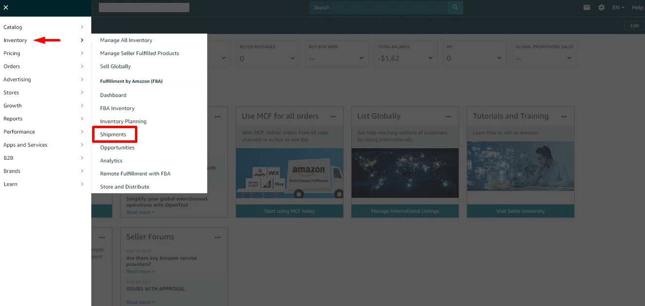 23. Where to Find my Amazon Reference ID 2D Workflow