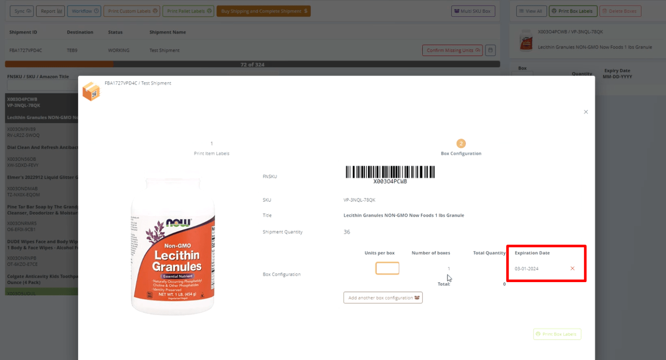 1. How to Properly Add Expiration Dates – 2D Workflow