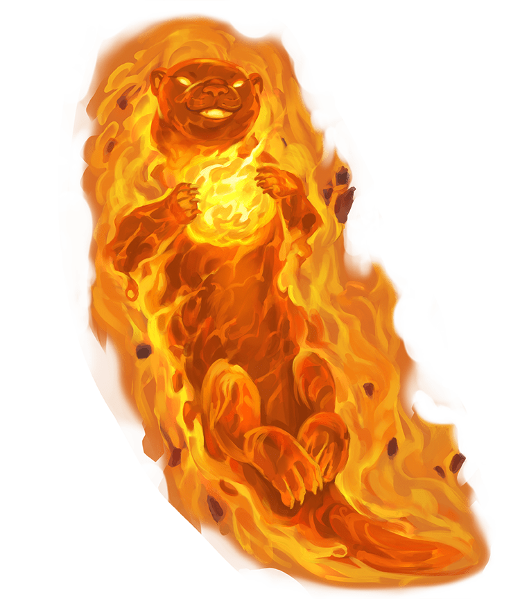Lava Otter Monsters Archives of Nethys Pathfinder 2nd Edition Database