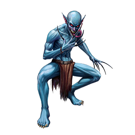 Ghoul Razorclaw Monsters Archives of Nethys Pathfinder 2nd Edition