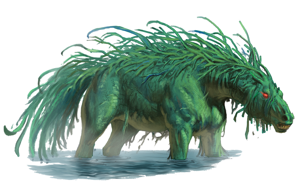 【Bestiary 2】马形水怪（KELPIE)