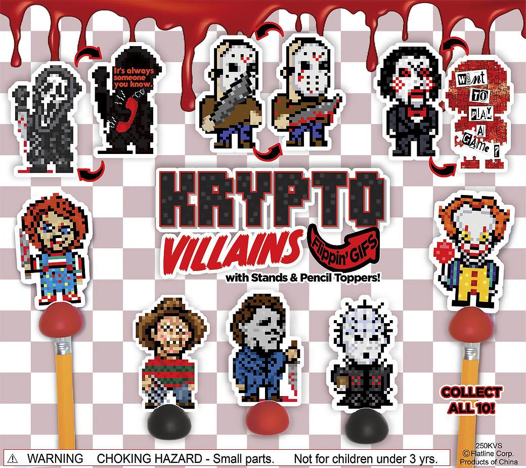 250KVS Krypto Villain Stand Ups Flatline