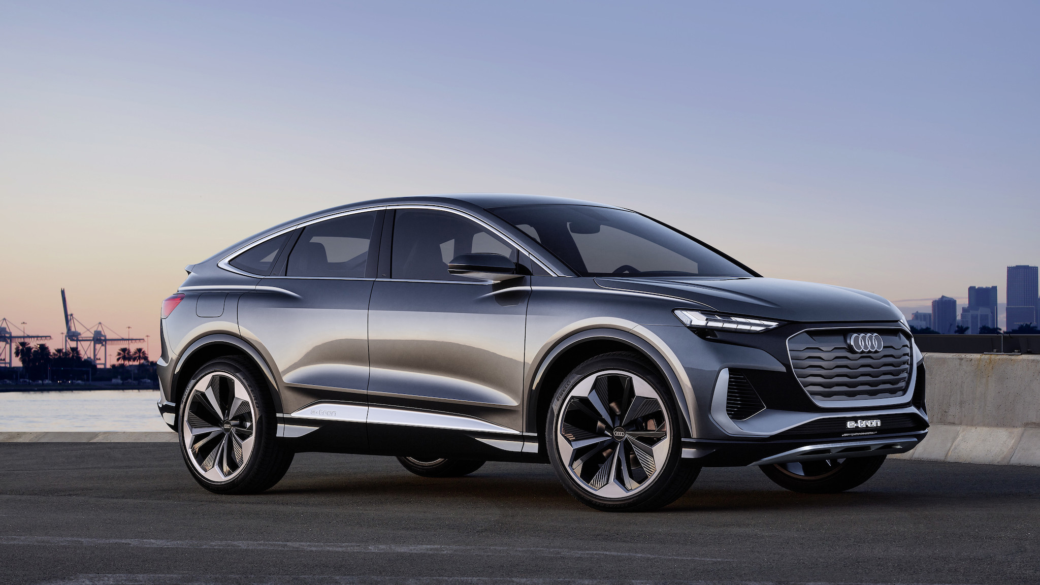Audi Q4 Sportback etron concept 亮相，etron 估第四季登台 2GameSome 有車賞