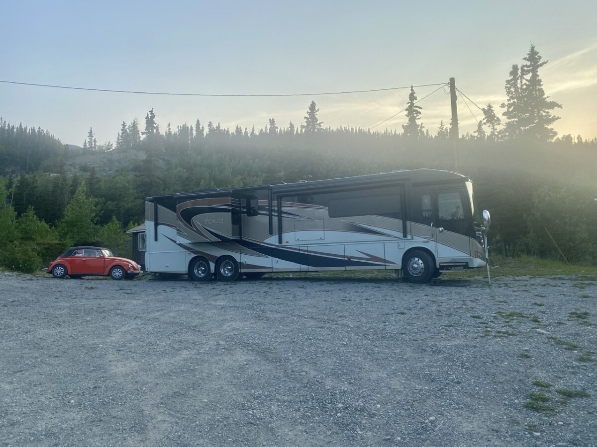 “USA Alaska Scenic Drive From Valdez to Chitina, and at the Wrangell View RV Park” 2 Gypsies