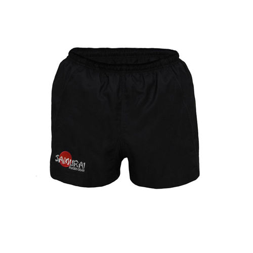 Premier Rugby Short Negro 2 hooker