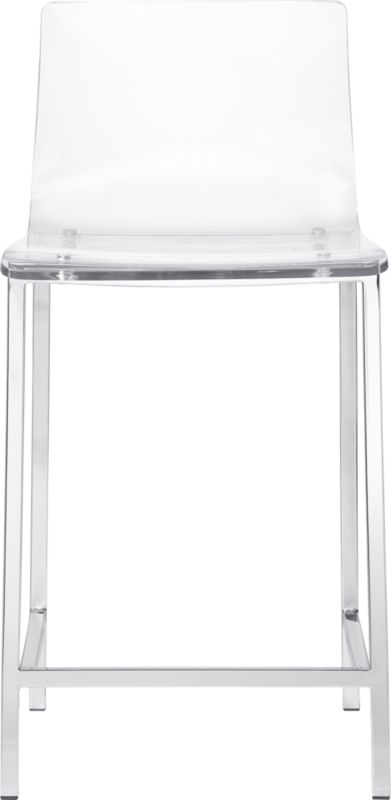 vapor 24" acrylic counter stool | CB2 (391 x 800 Pixel)