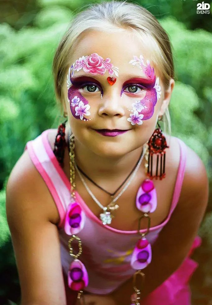 FACE AND BODY PAINTER IN DUBAI 2ID EVENTS