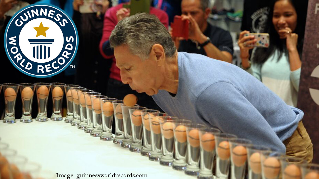 Highest Guinness World Record holder (600) Ashrita Furman Unbelievable