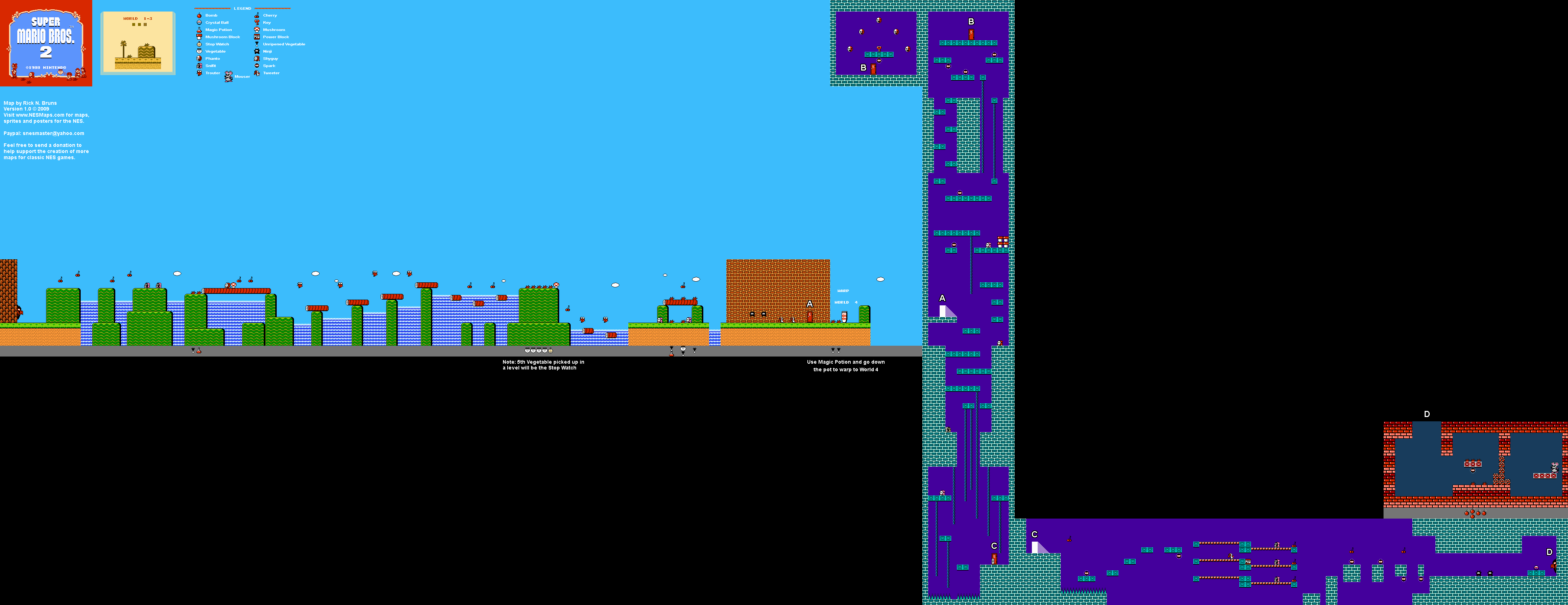 SUPER MARIO BROS 2 NES