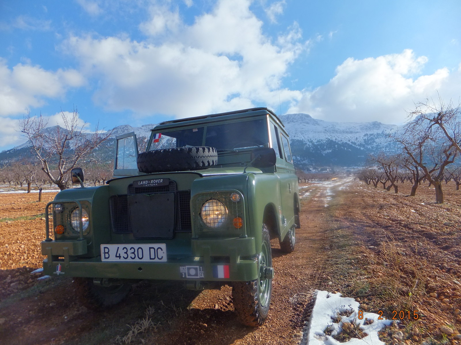 Mi land rover de ruta...