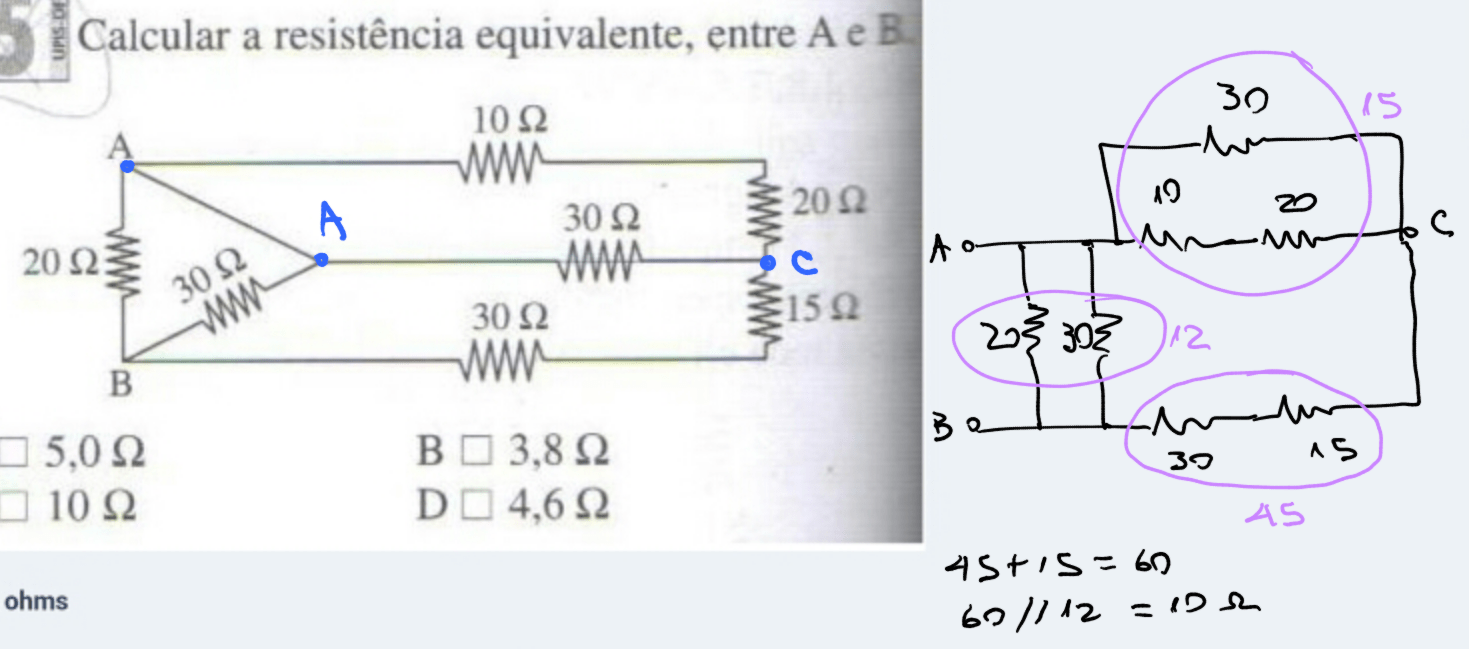 Resistência equivalente