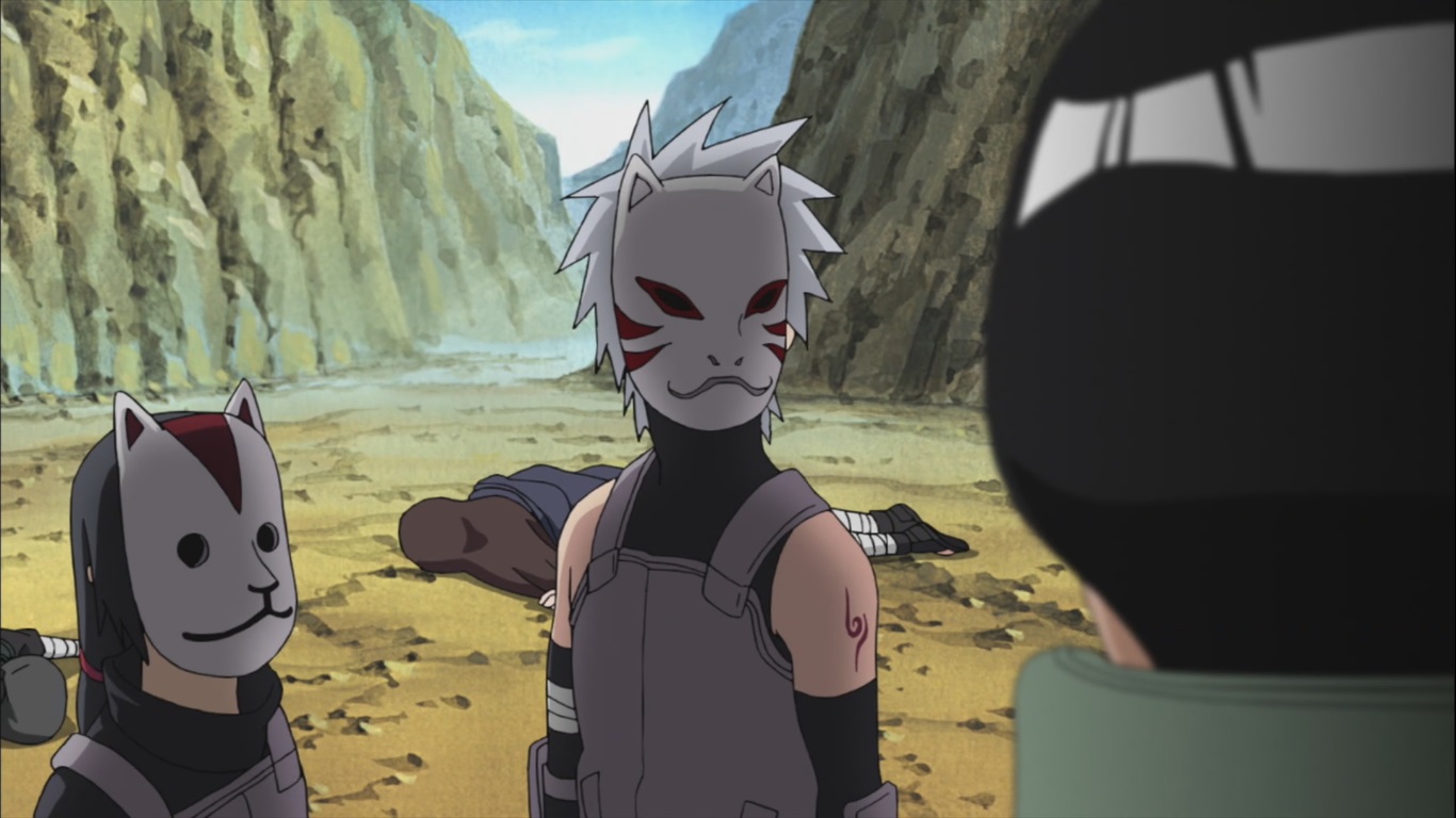 Kakashi quando era Anbu ficaba sob o comando de Itachi