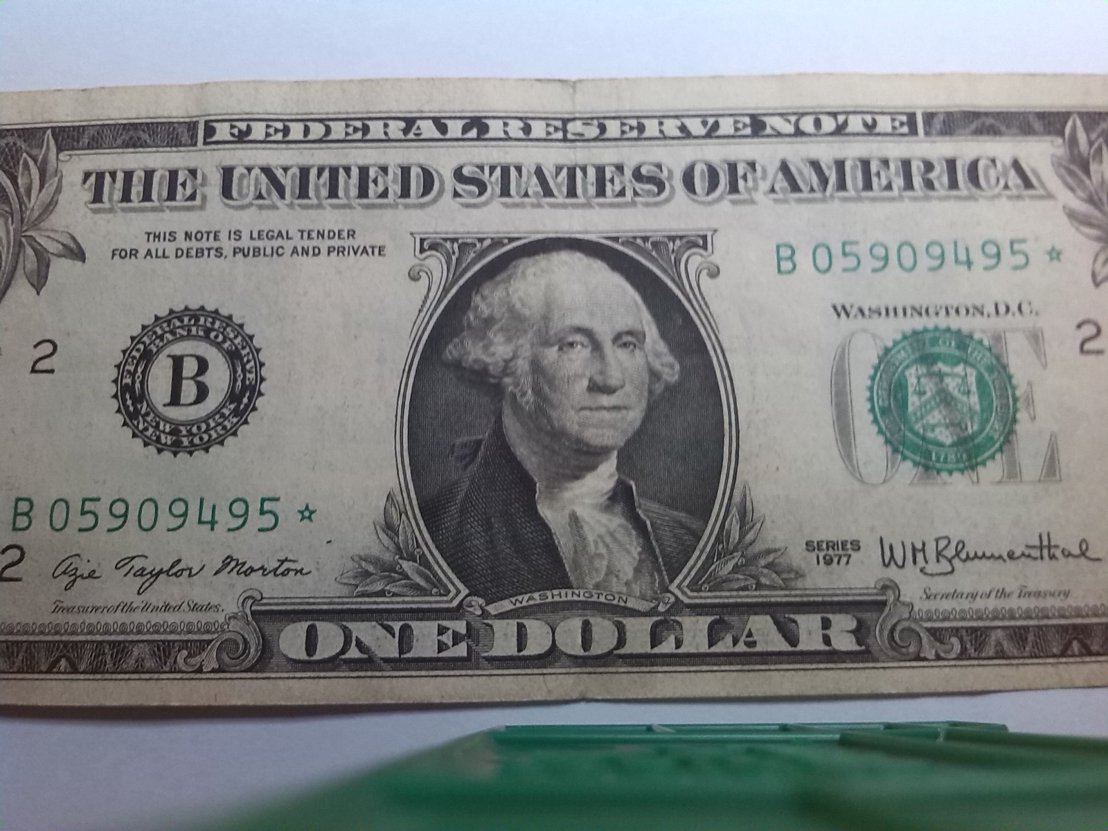 1 dolar con estrella