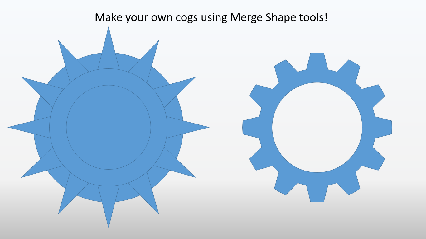 Make your own cogs and gears!