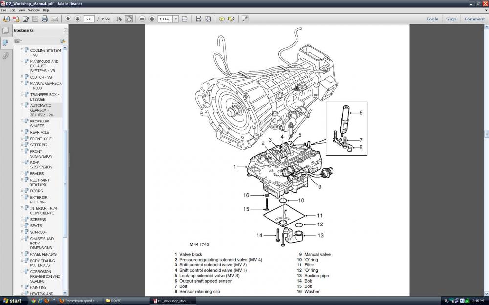 Sensor de Velocidad (speed sensor)