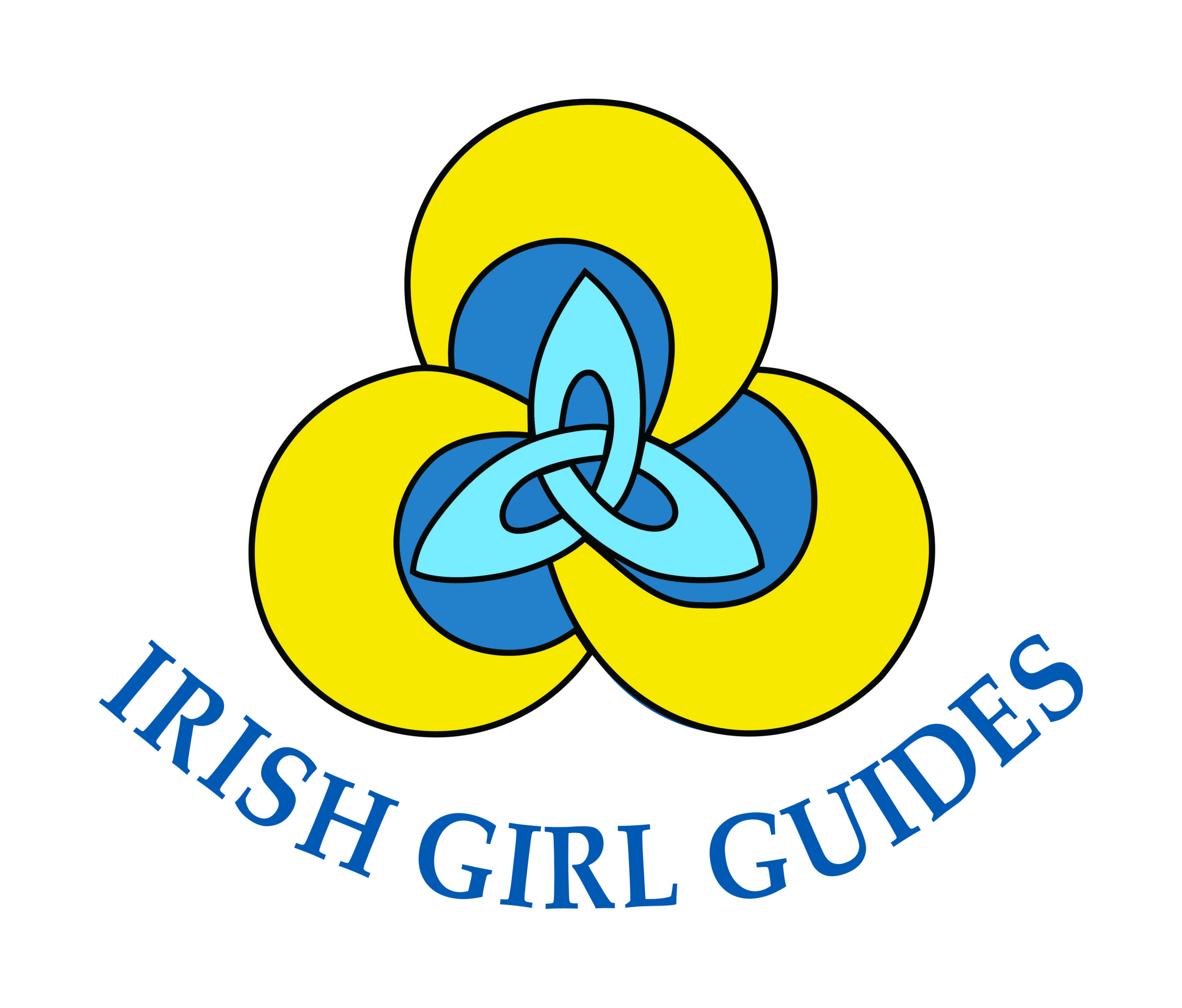 Irish Girl Guides Logo 2into3