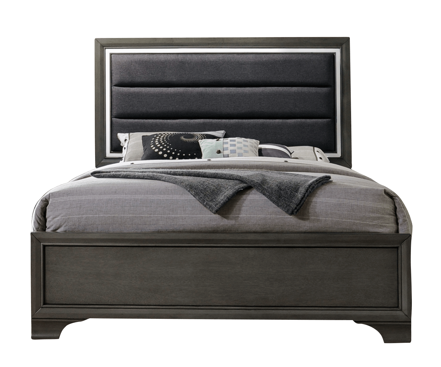 Oceana Upholstered Bed (King) 2kfurniture