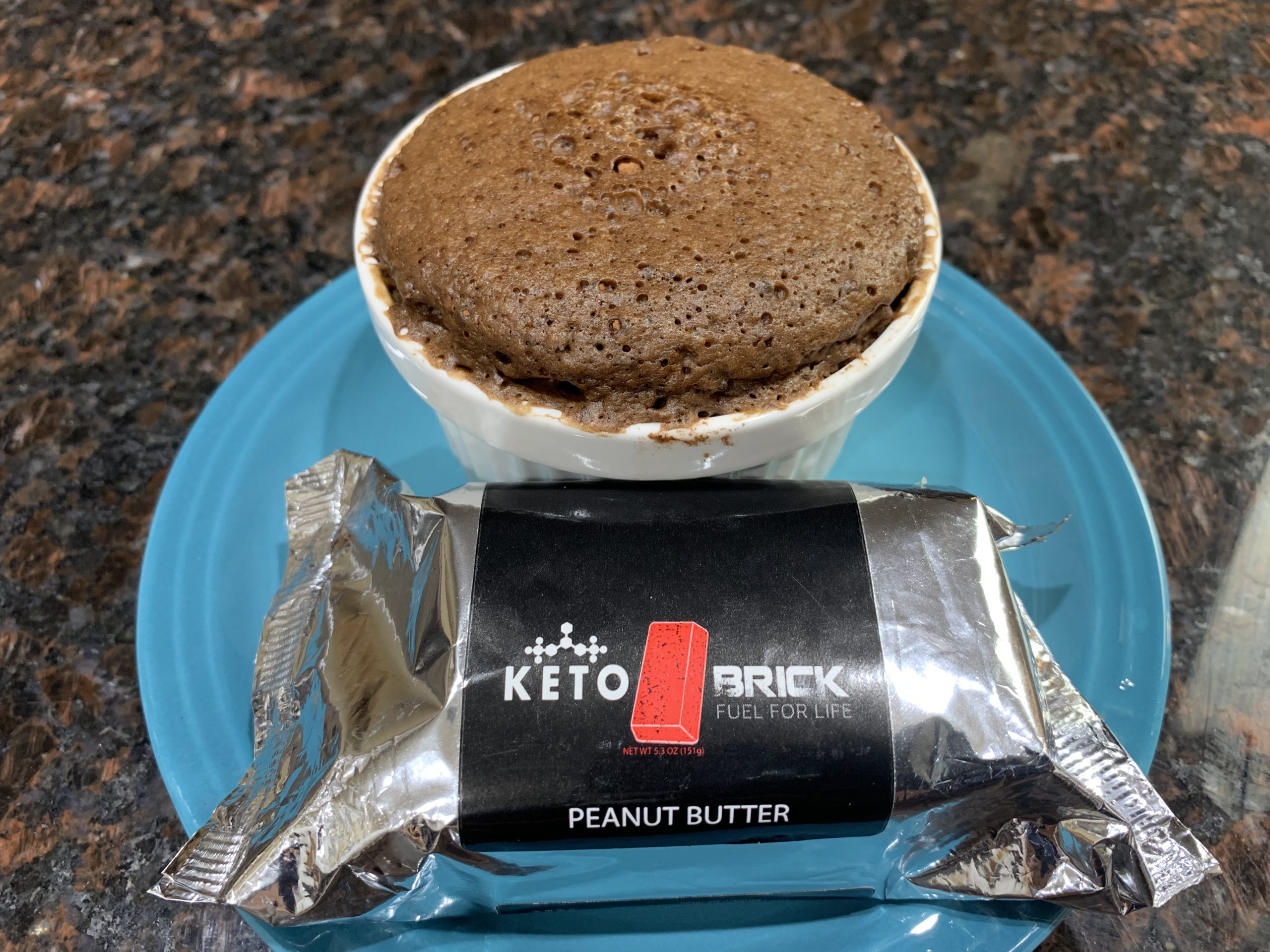 Keto Brick Mug Cake 2KrazyKetos