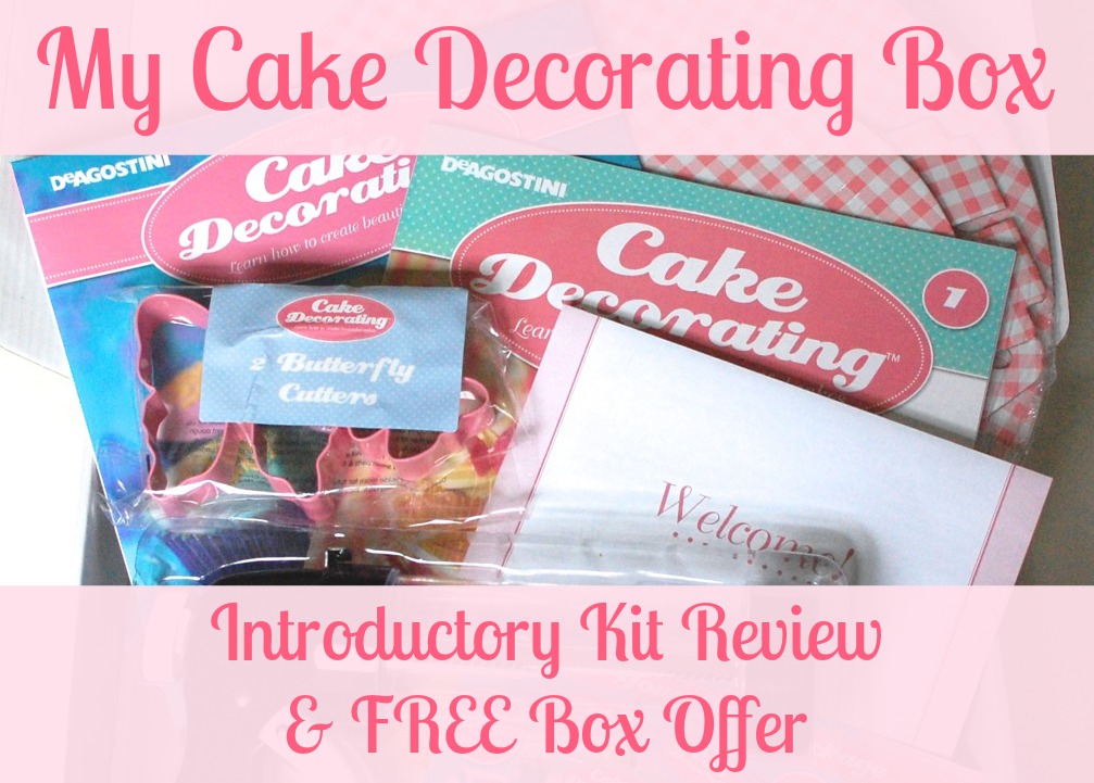My Cake Decorating Box Review & FREE Kit Offer 2 Little Rosebuds