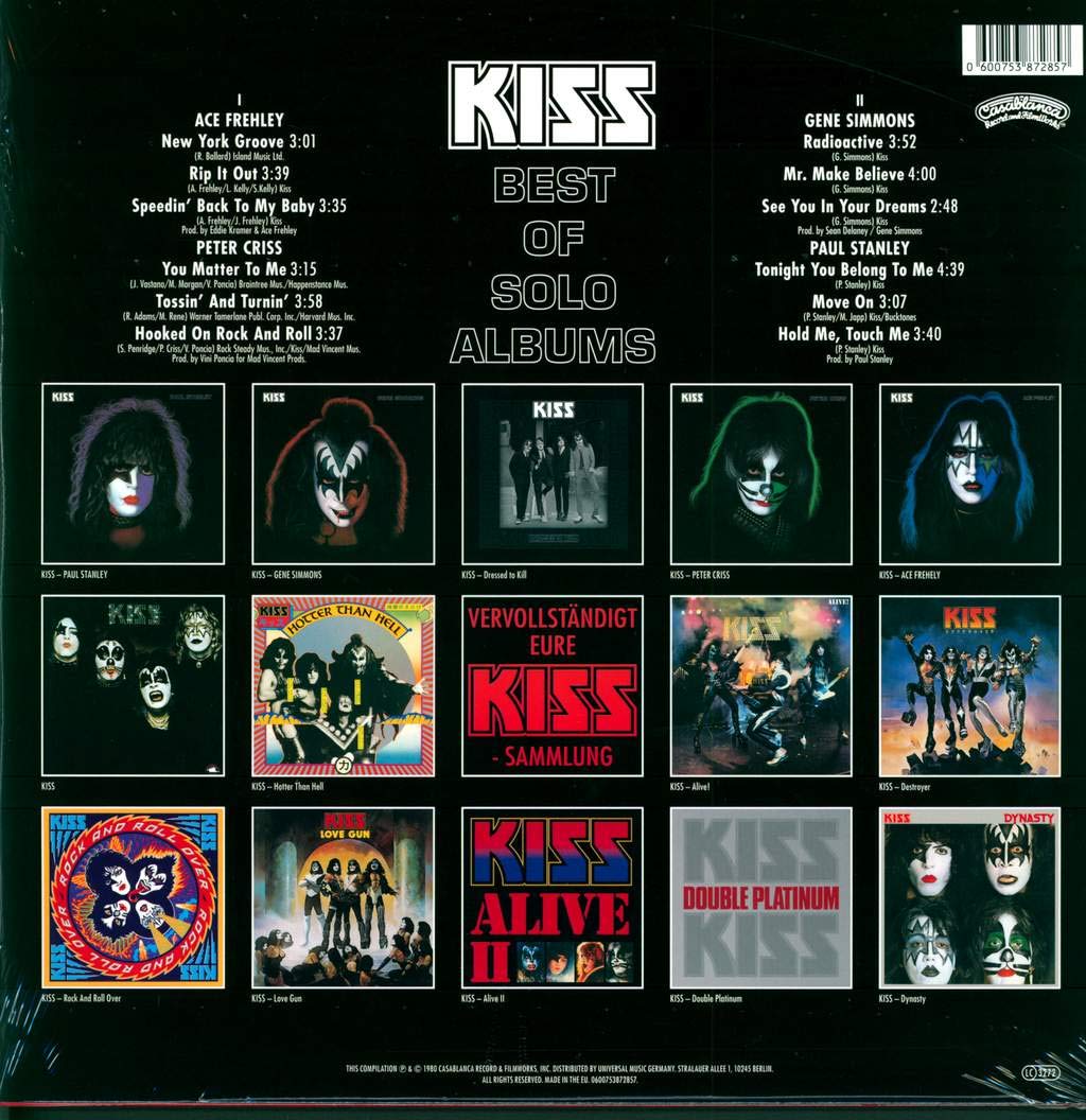 Kiss ‘Best of Solo Albums’ (1979) Album Review (The Kiss Review