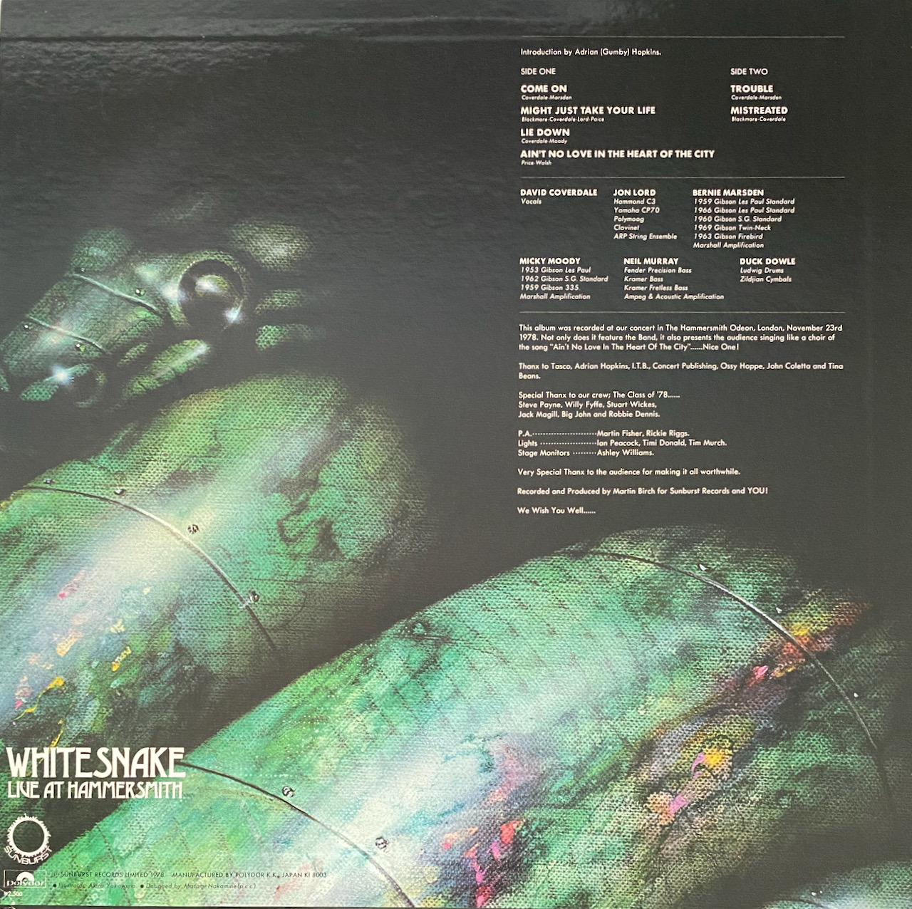 Whitesnake ‘Live at Hammersmith’ (1980) Album Review (The David