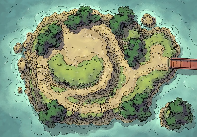 Island Plateau 2Minute Table Top