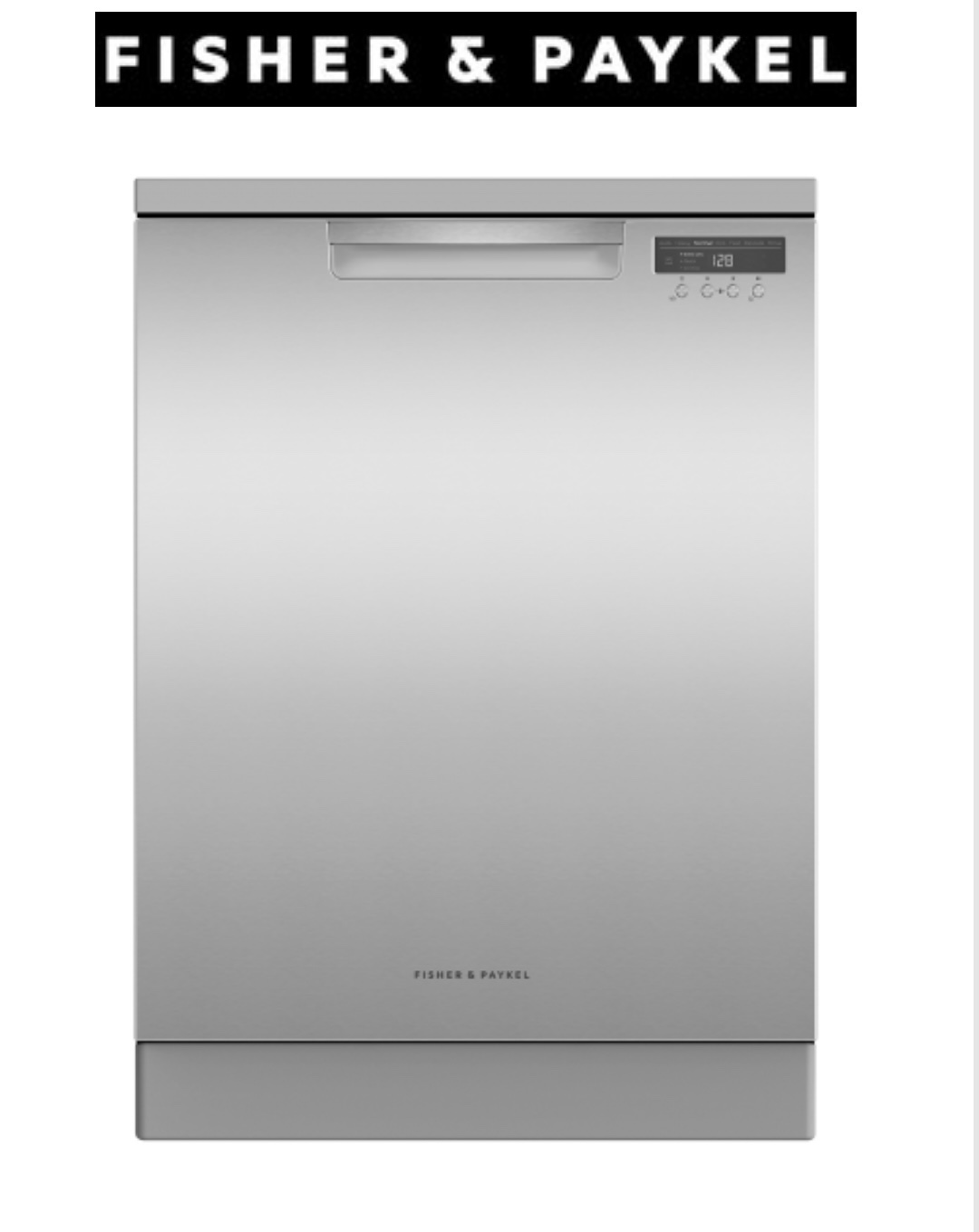 Fisher & Paykel 60cm 15 Place Setting Freestanding Dishwasher 2NDS