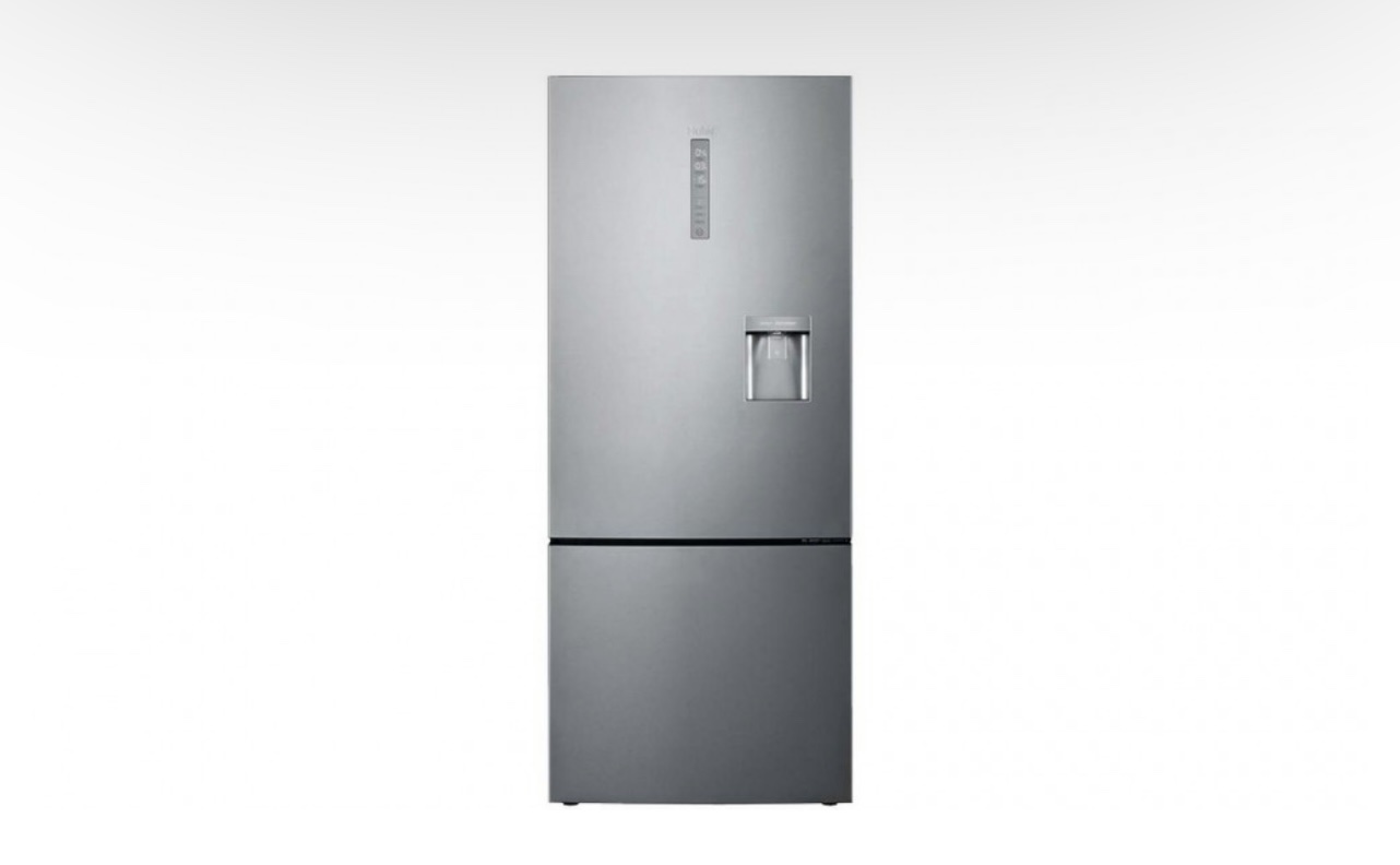 Haier 416L Bottom Mount Fridge with Water Dispenser Silver HRF450BHS2