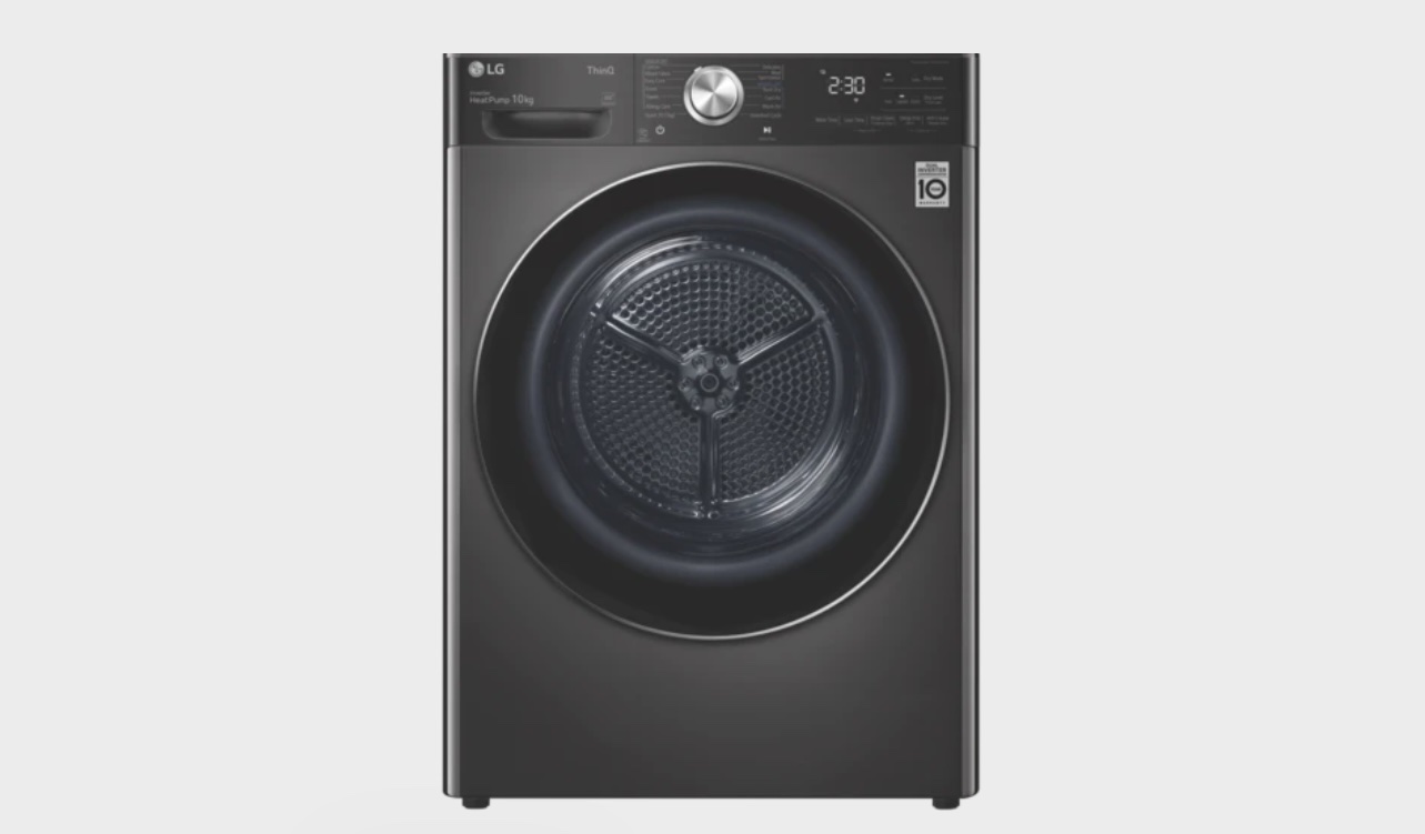 LG 10kg Heat Pump Dryer DVH1010B 2NDS Appliances Factory Outlet