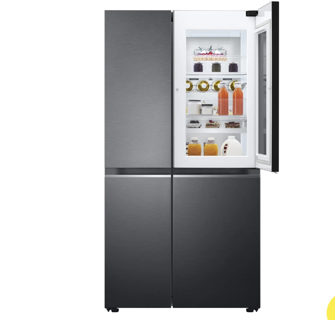 LG 655L Side by Side Fridge (Matte Black) GSVB655MBL 2NDS Appliances