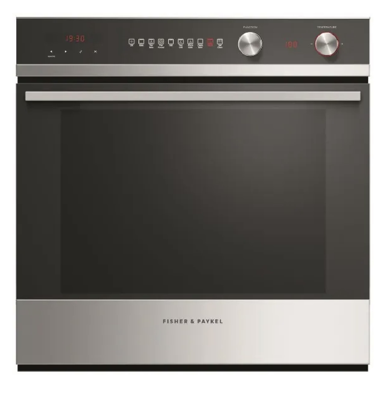 Fisher & Paykel 60cm BuiltIn Pyrolytic Electric Oven Stainless Steel
