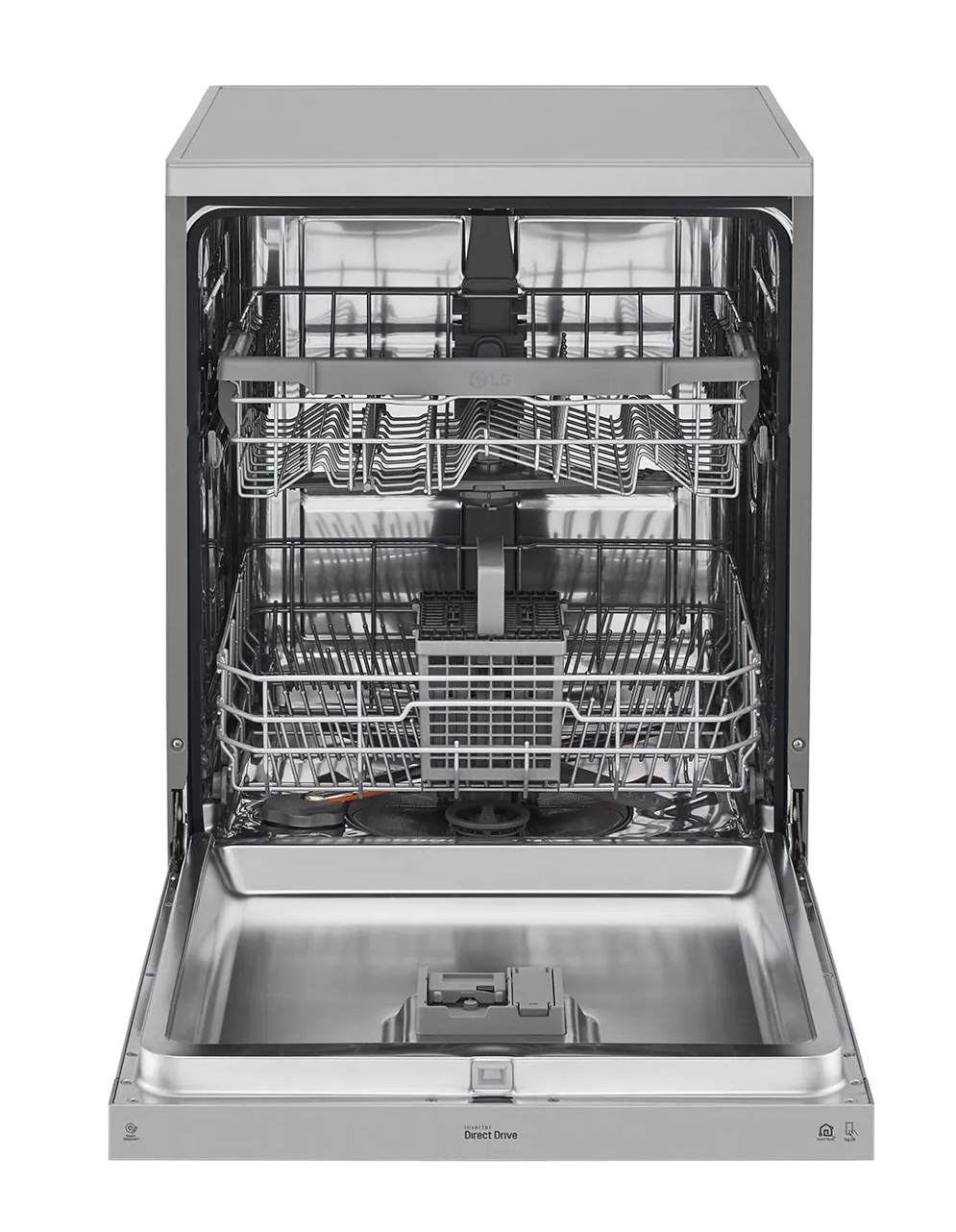 LG 14 Place QuadWash® Dishwasher in Stainless Finish Free Standing