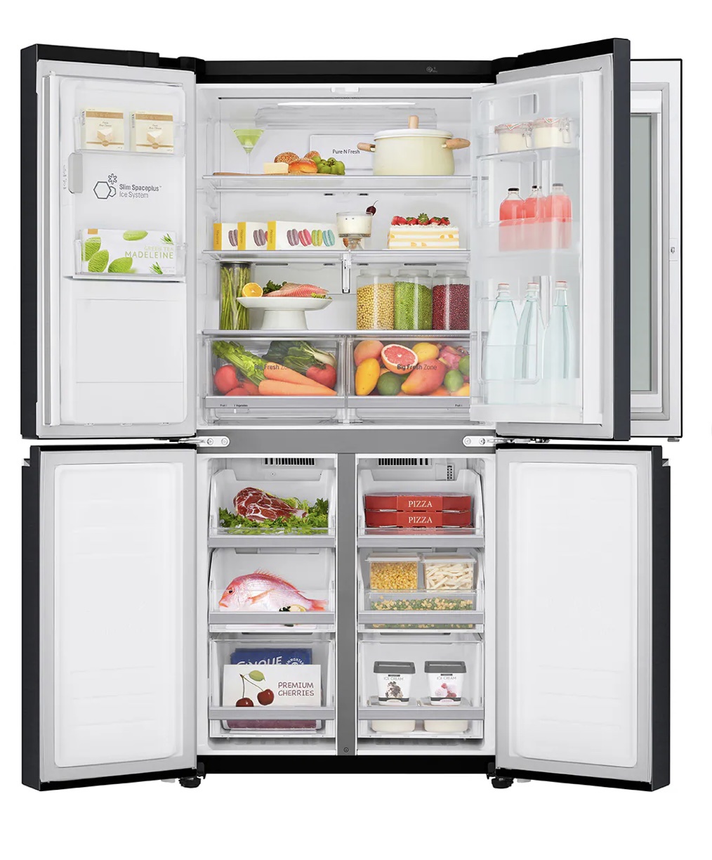 LG 570L Slim French Door Fridge, with InstaView DoorInDoor®, in Matte