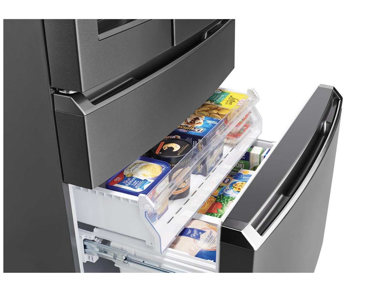 WESTINGHOUSE 609L FRENCH DOOR REFRIGERATOR DARK STAINLESS WHE6170BB