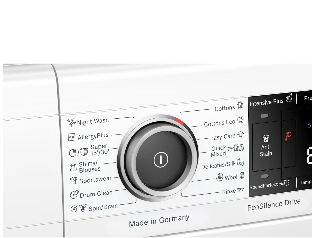 BOSCH SERIE 8 WASHING MACHINE, FRONT LOADER 10 KG 1600 RPM WAX32M41AU