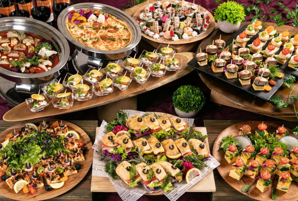 プレシャスビュッフェプラン ケータリングの2ndTable