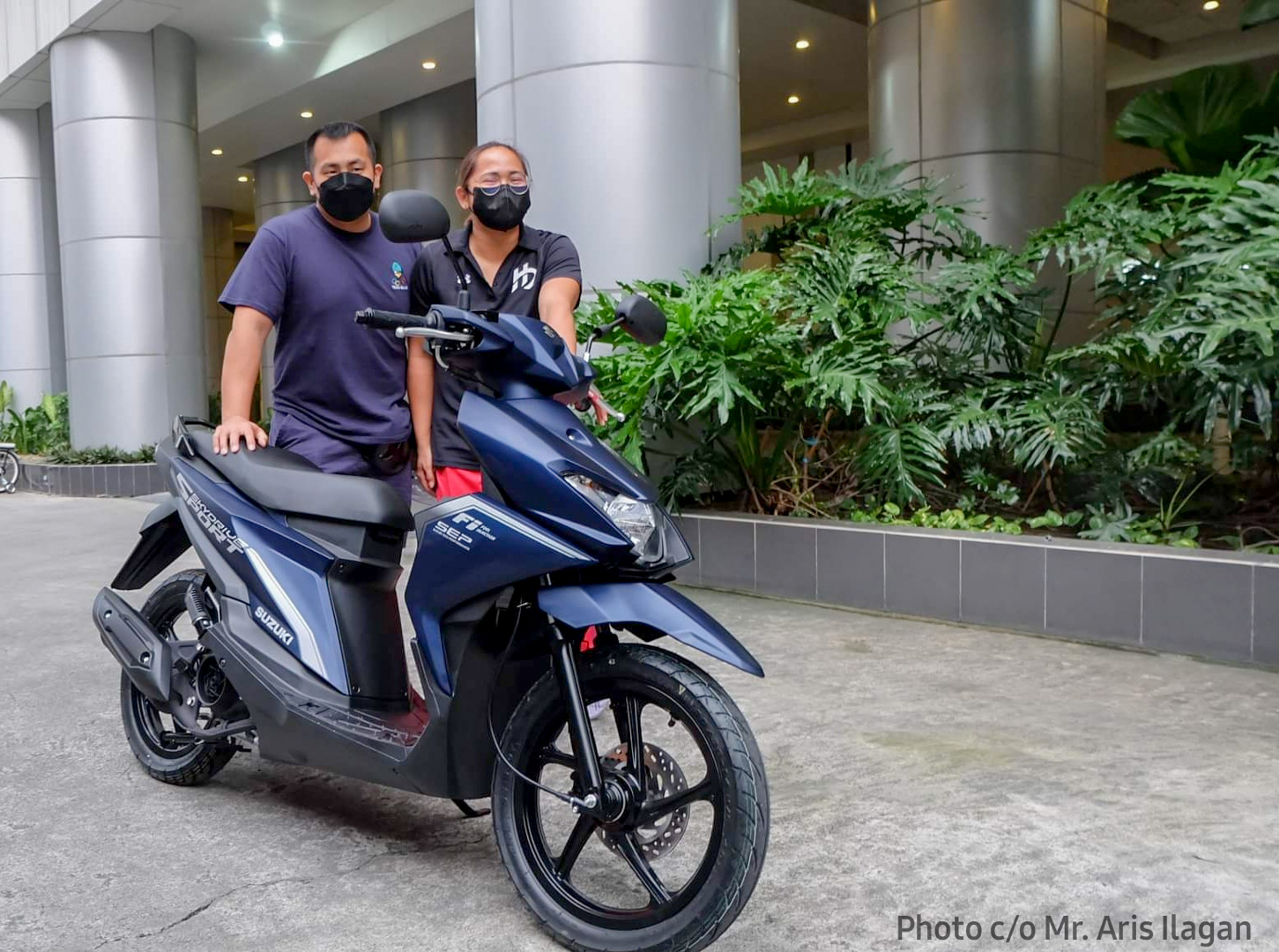 Hidilyn Diaz Receives Her Brand New Scooter from Suzuki Philippines 2Ner