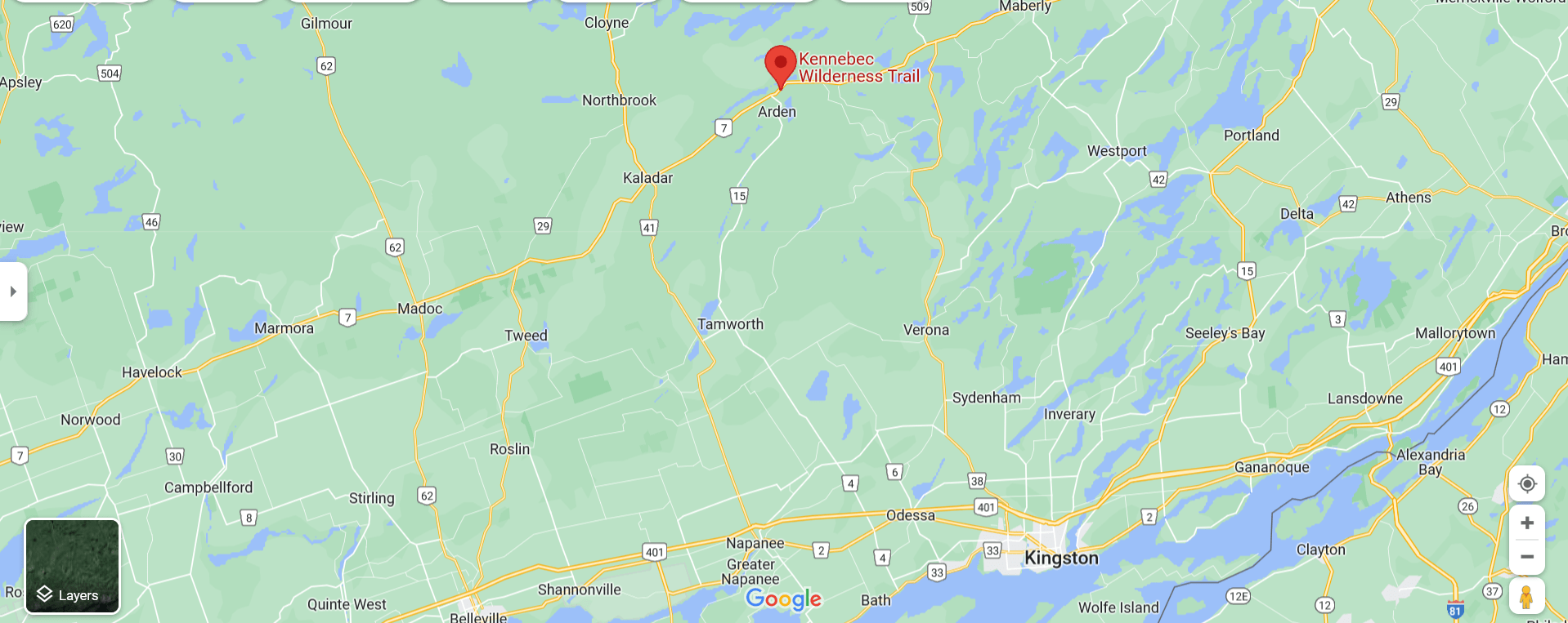 The Kennebec Wilderness Trails (Kaladar) Review 2 Old Guys Walking