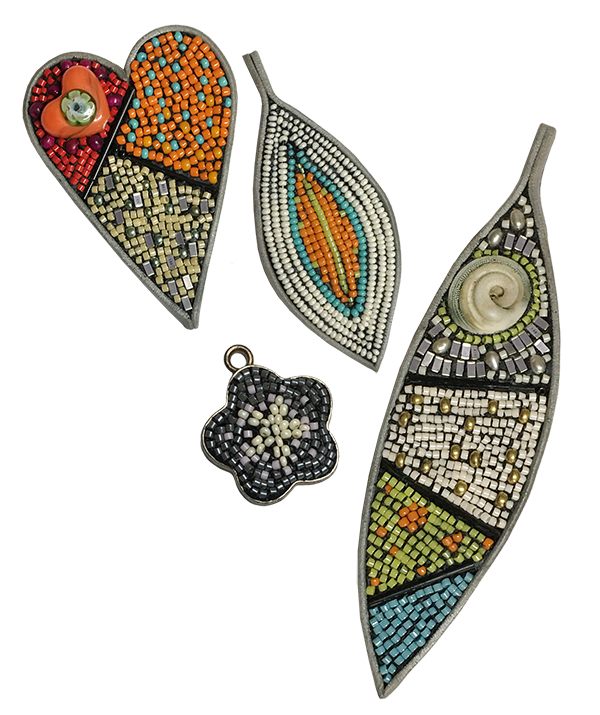 Jewelry Scale Beaded Mosaics A Zoom with Corliss Rose