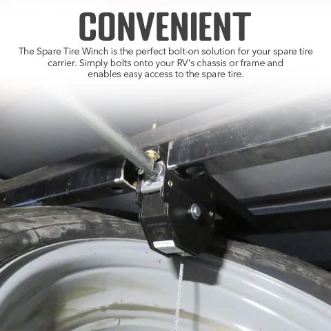 2SimpleAgency | RV Spare Tire Winch ~ 2simpleagency