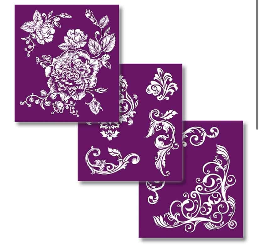 Dixie Belle Silk Screen Stencil Two the 9s Transforming Designs