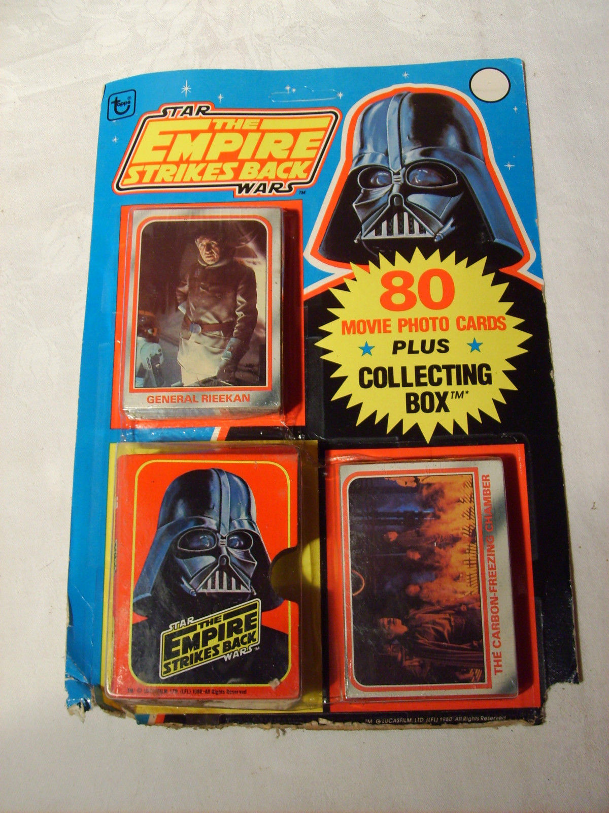 The Empire Strikes Back Trading Cards and Collecting Box (Topps, 1980) 2 Warps to Neptune