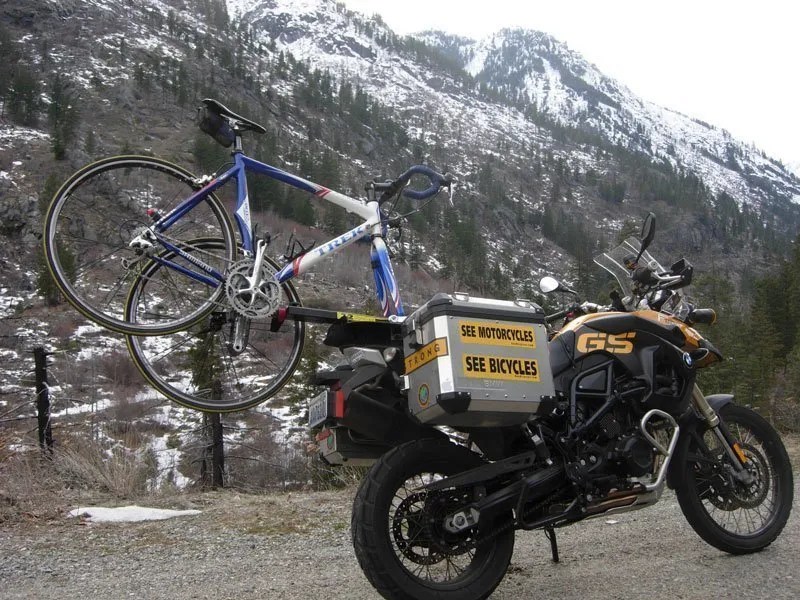 Motorcycle Bicycle Rack 2×2 Cycles