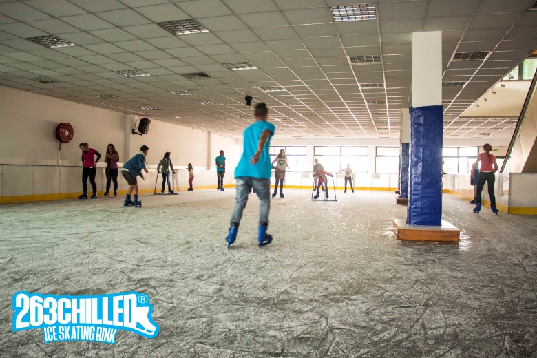 PICS Ice skating rink opens doors in Harare Three Men On A Boat