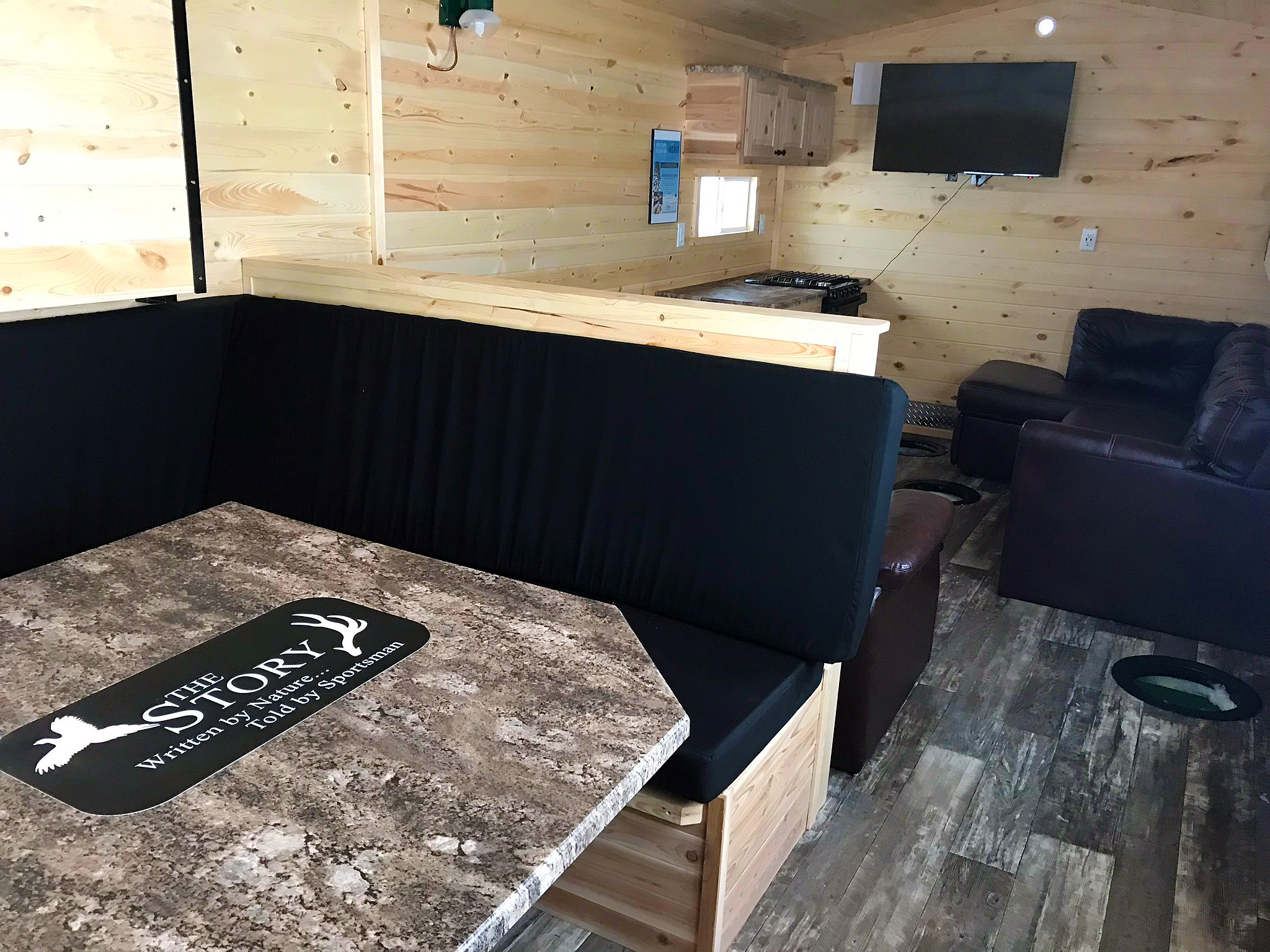 Ice Fishing Leech Lake Trapper's Landing Lodge