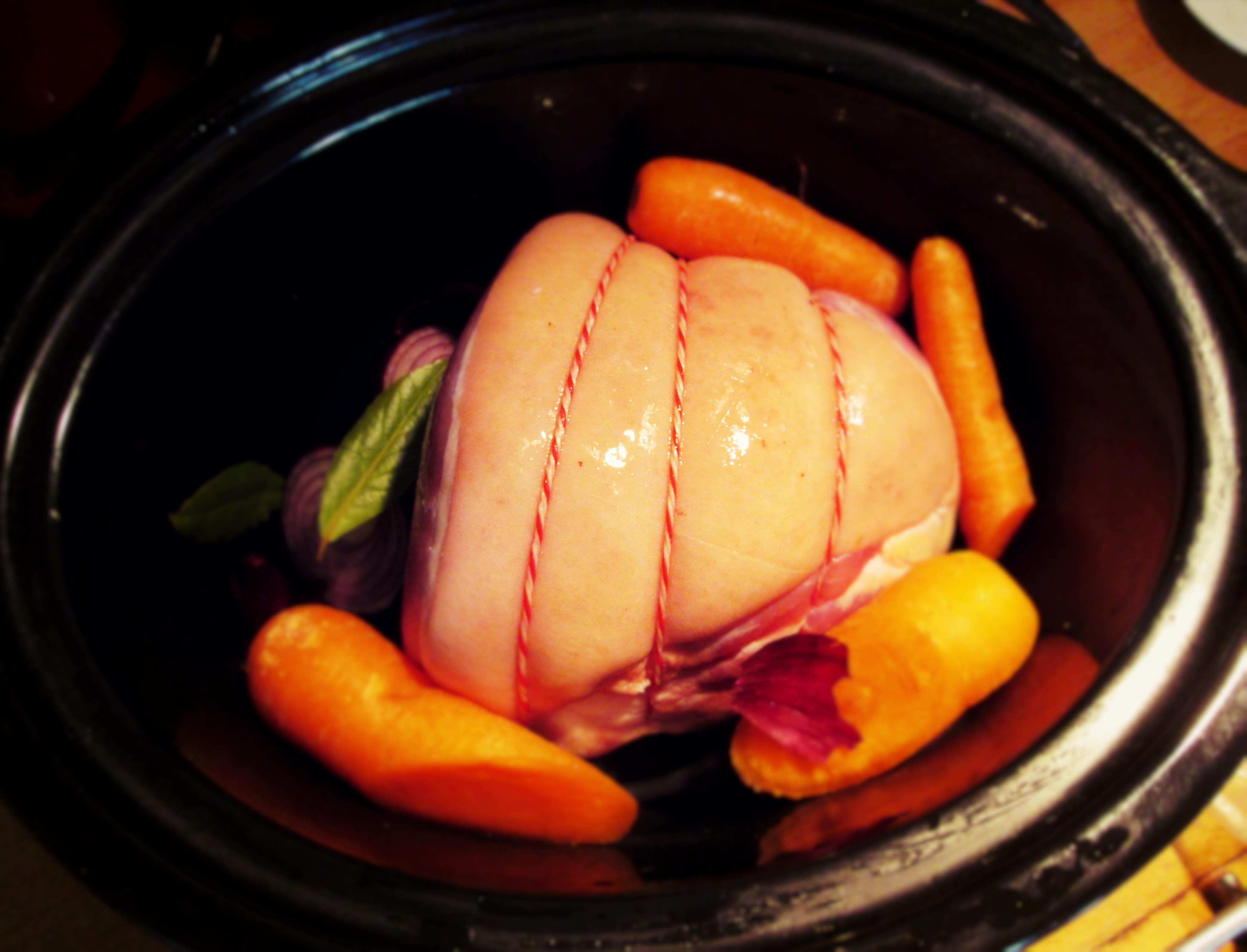 Gammon in Cranberry juice for the slow cooker Lucy Loves Food Blog