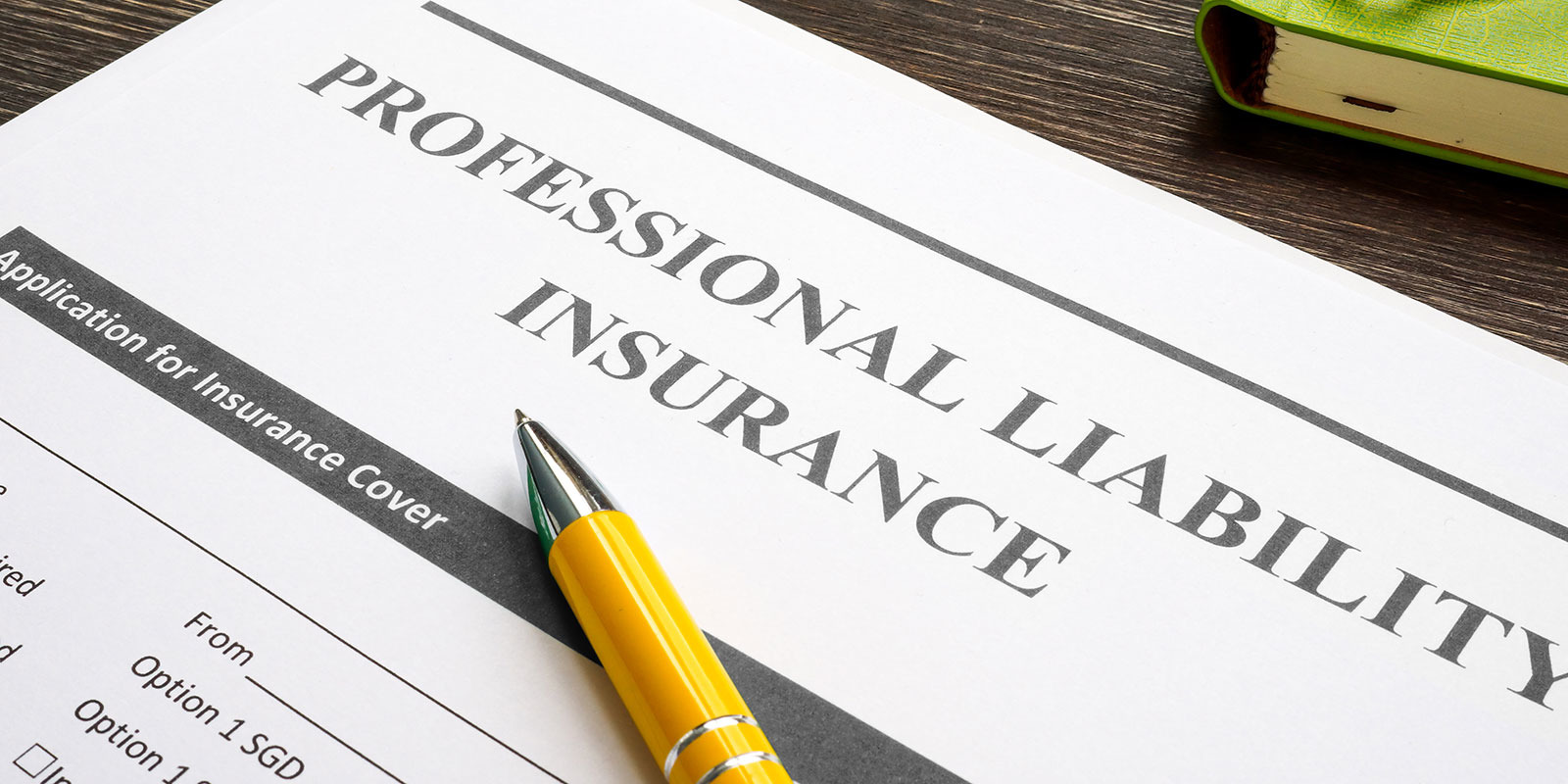 Professional Liability Insurance / RDA / Insurance, Bonds & Financial