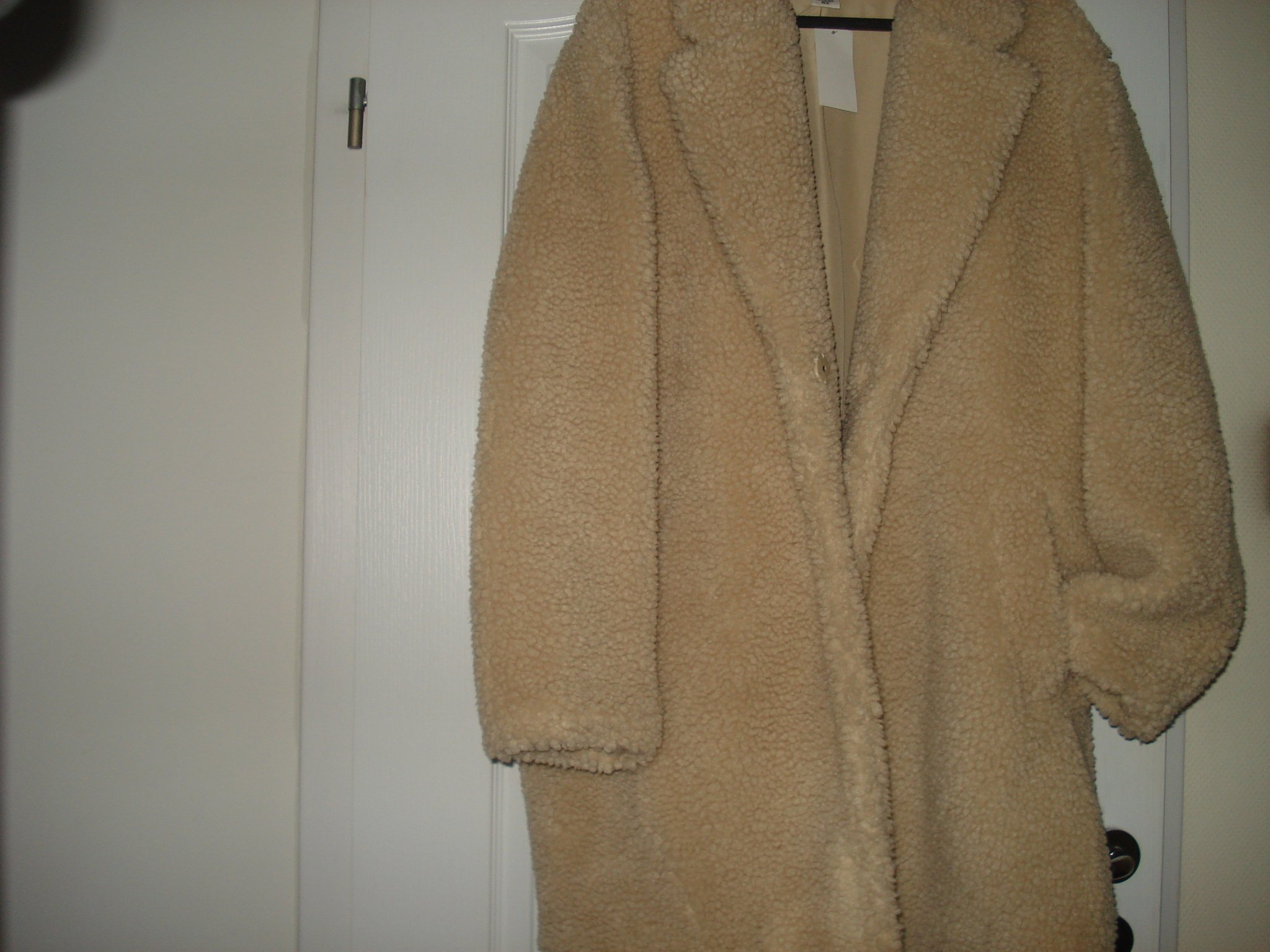 H&M płaszcz pluszowy futro zara TEDDY BLOG M 7168400310 oficjalne