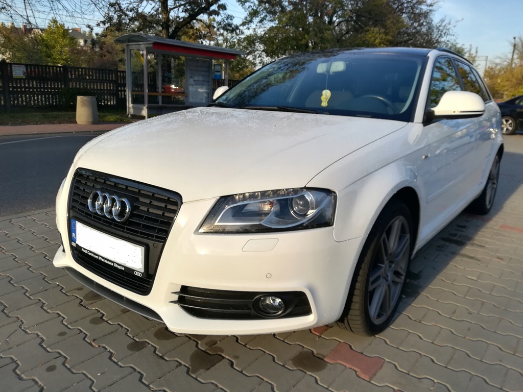 Audi A3 8P LIFT 1.8 benzyna SLINE prywatne 7673827032 oficjalne